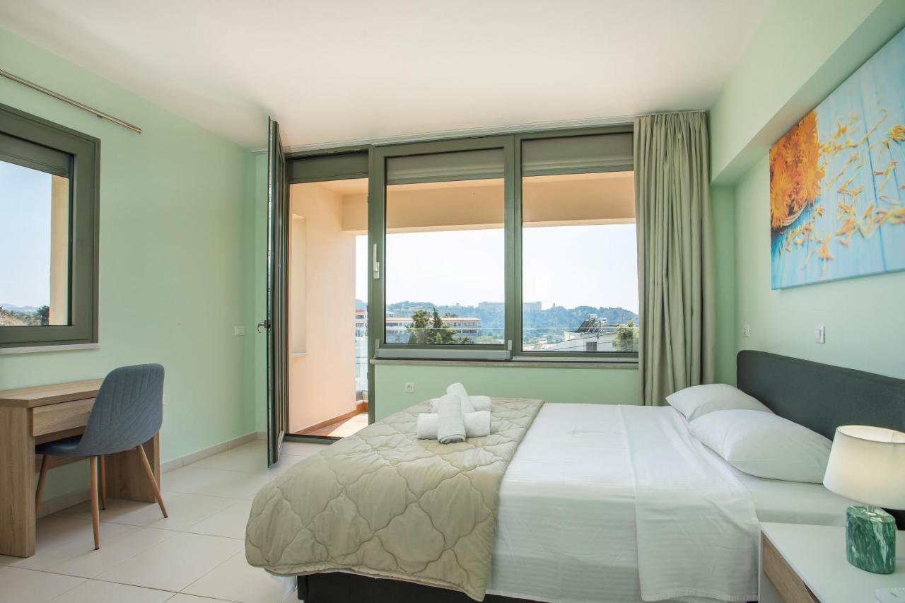 Eden Sunflower - Luxurious Apartment With Sea View Rhodes City Eksteriør billede